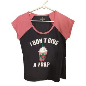 Women's T-shirt Small Bobby Brooks "I don't give a frap".